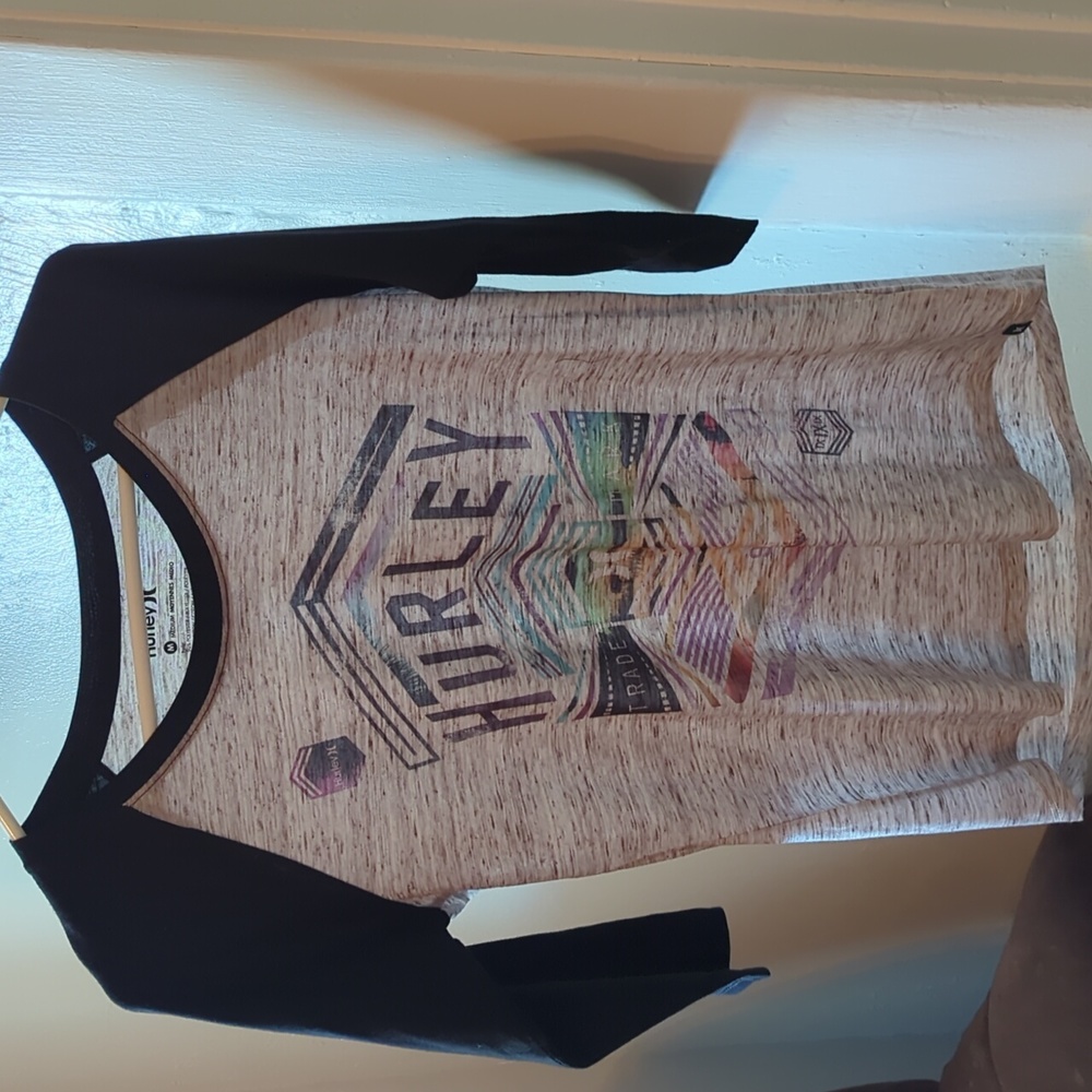 Hurley Black Sleeve Tee